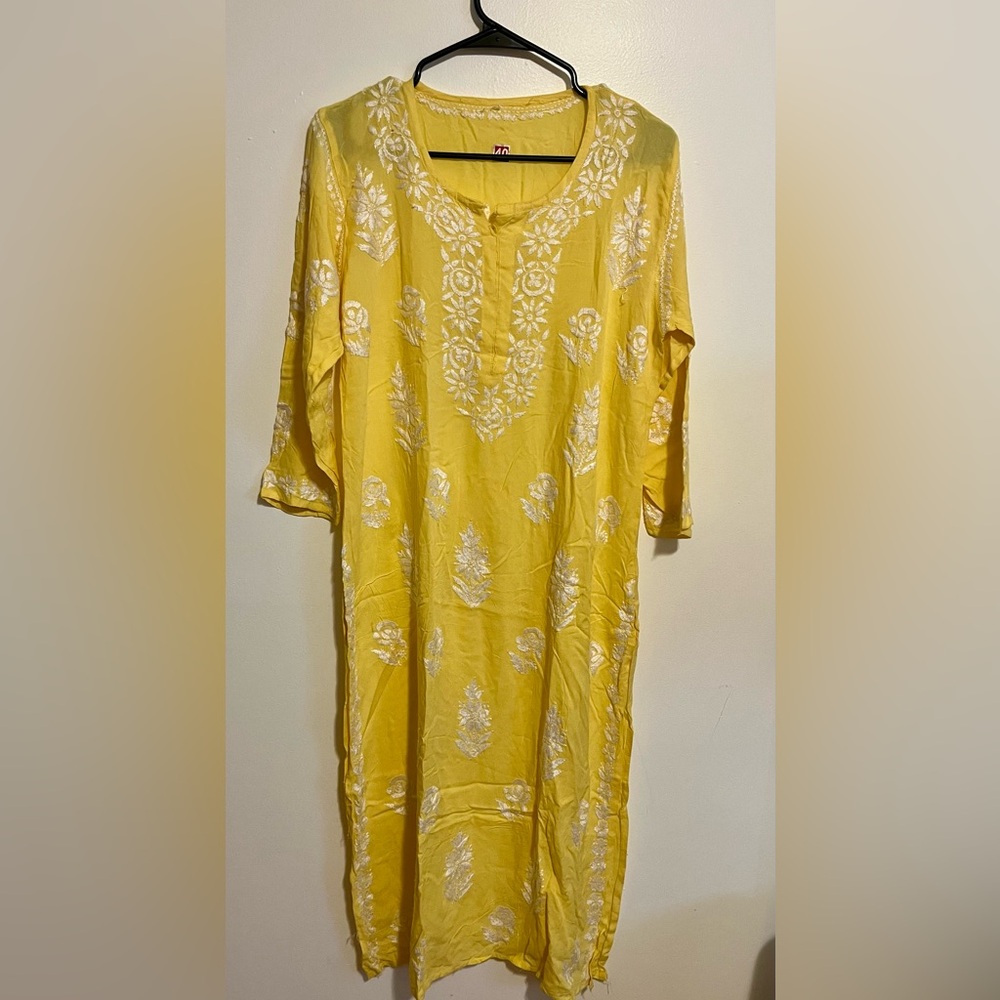 Brand new chikankari handwork kurta and bottom set
